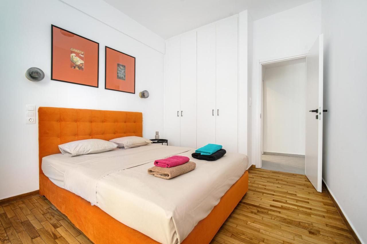 Majestic Flat With Huge Terrace In The City Center Atenas Exterior foto